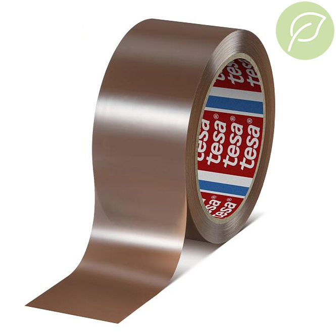 PET kleefband 50mmx66m bruin tesa 60412