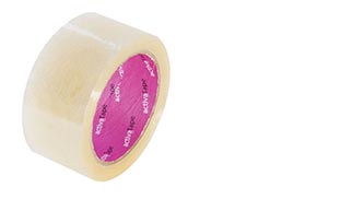 Transparante rol Activa low-noise tape afbeelding