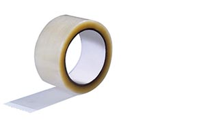 Transparante rol PP 2000 low noise tape afbeelding