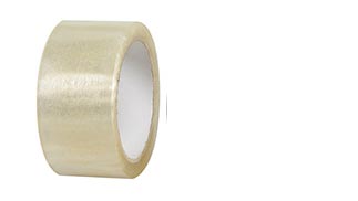 Rol transparante pvc tape afbeelding