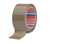 Bruine rol tesa 4089 solvent PP tape afbeelding