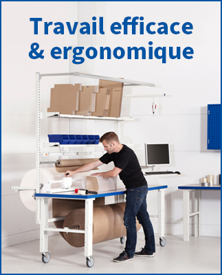 Travail ergonomique et efficace avec Storopack (image)