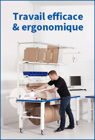 Travail ergonomique et efficace avec Storopack (image)